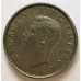 NEW ZEALAND 1947 . THREEPENCE . ERROR .  HUGE LIP AND PLANCEHT FLAW